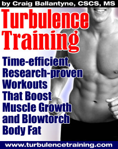 Turbulence Training helps burn belly fat.
